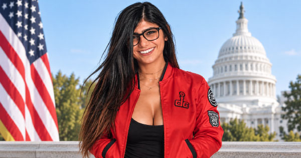 Would you vote for Mia Khalifa if she ran for Congress?