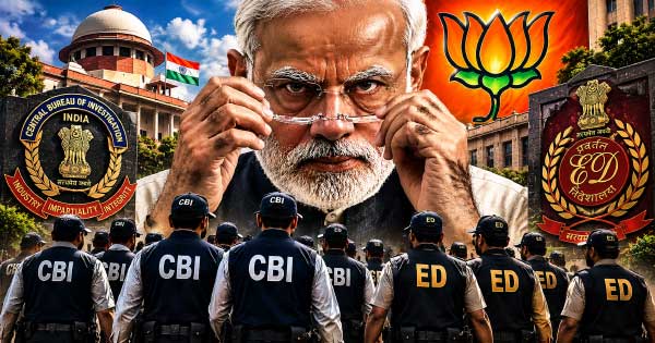 Do you agree or disagree with the opposition's allegations that the Modi govt Is destroying the integrity of CBI, ED, and law enforcement and misusing them for political gains?