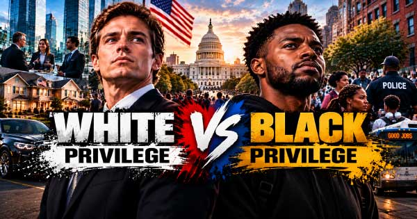 In your daily life in America, which phenomenon do you encounter more often: White Privilege or Black Privilege?